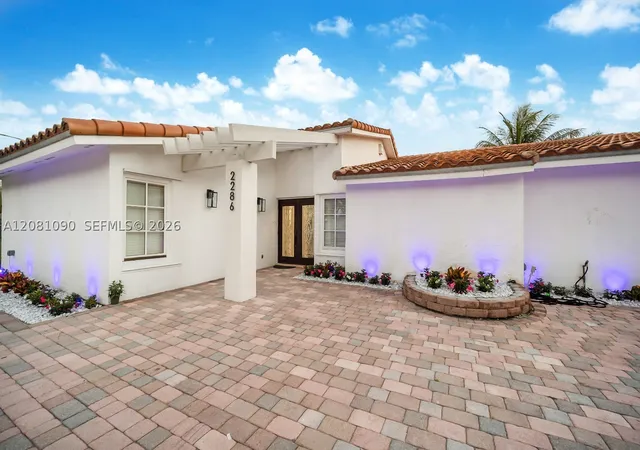 Photo 2 of Single family home for sale at 2286 Ne 215th Street, Miami, FL 33180 | MLS# A12081090 | Listing updated on 2026-09-12