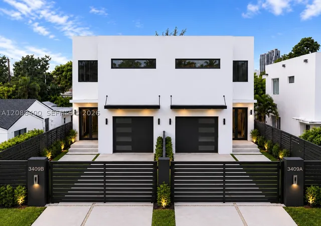 Photo 1 of Townhouse for sale at 3409 Sw 25th Terrace, Miami, FL 33133 | MLS# A12088400 | Listing updated on 2026-09-14