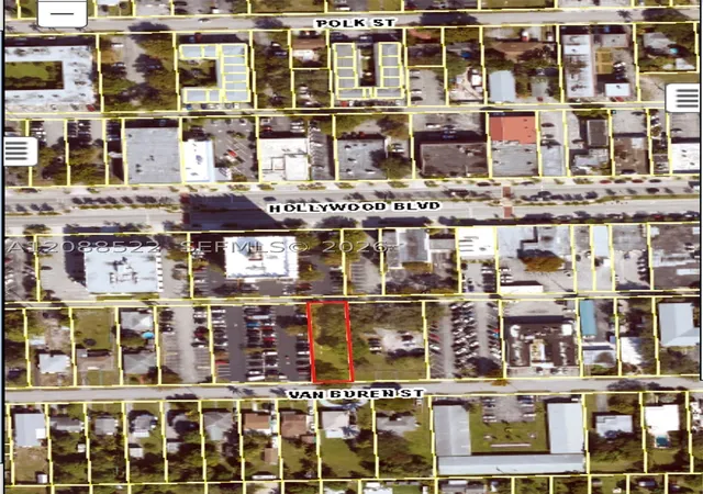 Photo 3 of Land for sale at 2449 Van Buren St, Hollywood, FL 33020 | MLS# A12088522 | Listing updated on 2026-09-14