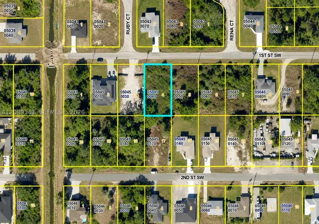 Photo 2 of Land for sale at 3313 1st Street Sw, Lehigh Acres, FL 33976 | MLS# A12089141 | Listing updated on 2026-09-15