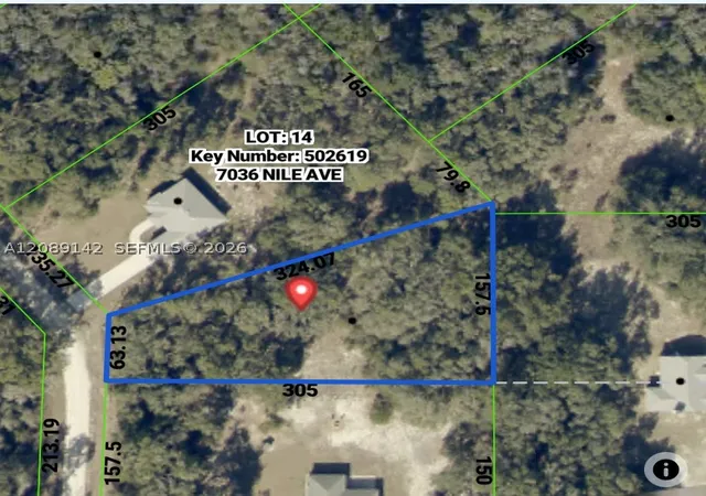 Photo 1 of Land for sale at 0 Nile Ave, Webster, FL 33597 | MLS# A12089142 | Listing updated on 2026-09-16