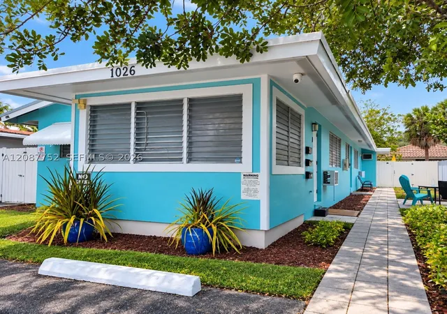 Photo 2 of Multi family home for sale at 1026 Ne 9th Avenue, Fort Lauderdale, FL 33304 | MLS# A12087752 | Listing updated on 2026-09-22