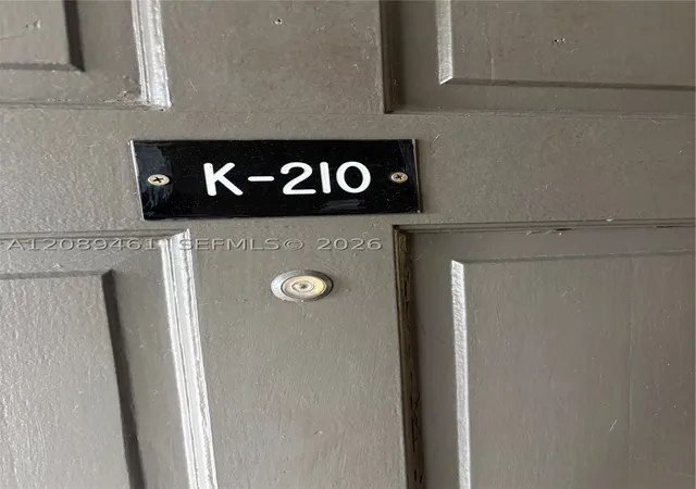 Photo 2 of Condo for sale at 220 Nw 87th Avenue #K210, Miami, FL 33172 | MLS# A12089461 | Listing updated on 2026-09-22