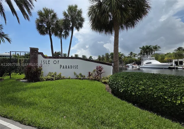 Photo 1 of Condo for sale at 450 Paradise Isle Blvd #109, Hallandale Beach, FL 33009 | MLS# A12087785 | Listing updated on 2026-09-16