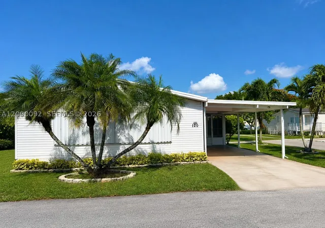 Photo 2 of Manufactured home for sale at 19800 Sw 180th Ave Lot 120, Miami, FL 33187 | MLS# A12090092 | Listing updated on 2026-09-18