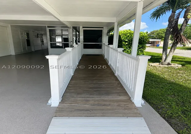 Photo 3 of Manufactured home for sale at 19800 Sw 180th Ave Lot 120, Miami, FL 33187 | MLS# A12090092 | Listing updated on 2026-09-18