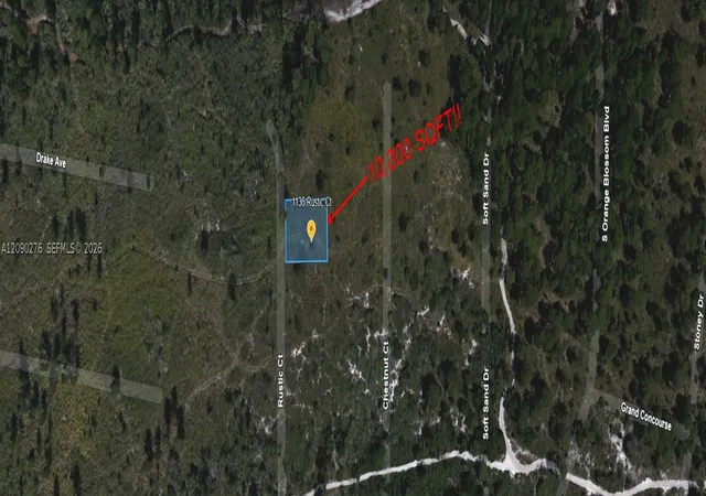Photo 2 of Land for sale at 1136 Rustic Ct, Sebring, FL 33852 | MLS# A12090276 | Listing updated on 2026-09-17