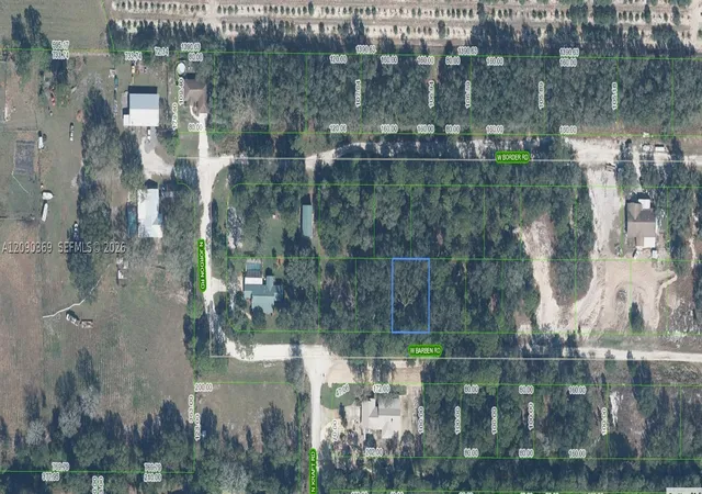 Photo 1 of Land for sale at 2326 W Barben Rd, Avon Park, FL 33825 | MLS# A12090369 | Listing updated on 2026-09-17