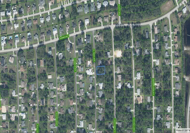 Photo 2 of Land for sale at 4038 El Rado Ave, Sebring, FL 33872 | MLS# A12090557 | Listing updated on 2026-09-17