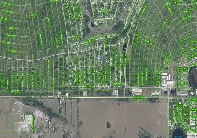 Photo 3 of Land for sale at 4038 El Rado Ave, Sebring, FL 33872 | MLS# A12090557 | Listing updated on 2026-09-17