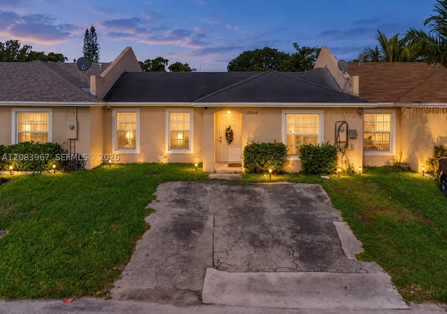 Photo 1 of Townhouse for sale at 20248 Nw 27th Place, Miami Gardens, FL 33056 | MLS# A12083967 | Listing updated on 2026-09-17
