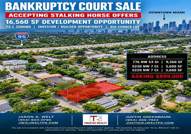 Photo 1 of Land for sale at 776 Nw 53rd Street, Miami, FL 33127 | MLS# A12083620 | Listing updated on 2026-10-05