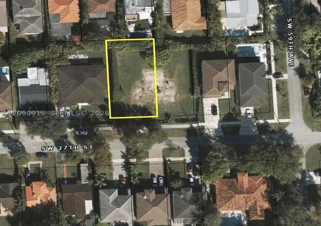 Photo 3 of Land for sale at 5921 Sw 27 Street, Miami, FL 33155 | MLS# A12090915 | Listing updated on 2026-09-23