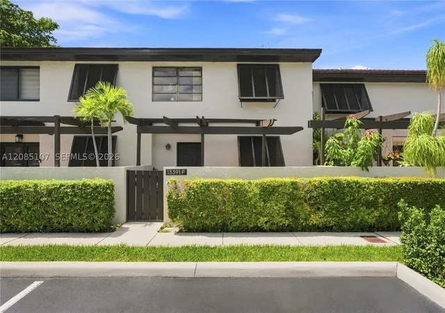 Photo 1 of Townhouse for sale at 13391 Sw 88th Terrace #F, Miami, FL 33186 | MLS# A12085107 | Listing updated on 2026-09-28