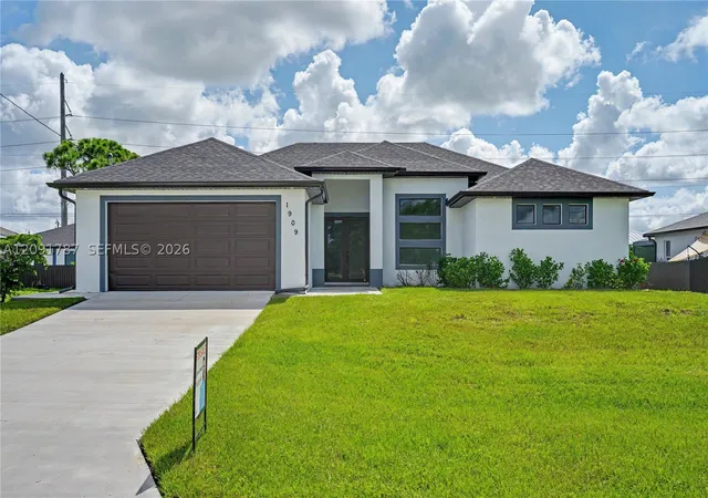 Photo 1 of Single family home for sale at 1909 Nw 24th Place, Cape Coral, FL 33993 | MLS# A12091787 | Listing updated on 2026-09-18