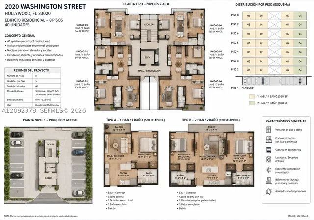 Photo 1 of Multi family home for sale at 2020 Washington St, Hollywood, FL 33020 | MLS# A12092378 | Listing updated on 2026-09-21