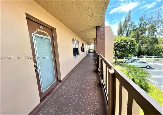 Photo 1 of Condo for sale at 9900 Sunrise Lakes Blvd #210, Sunrise, FL 33322 | MLS# A12093136 | Listing updated on 2026-10-07