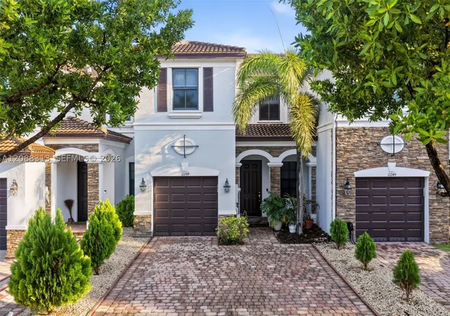 Photo 1 of Townhouse for sale at 11249 Nw 88th Terrace, Doral, FL 33178 | MLS# A12088313 | Listing updated on 2026-09-23