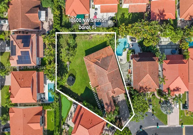 Photo 1 of Single family home for sale at 10600 Nw 54th Street, Doral, FL 33178 | MLS# A12092904 | Listing updated on 2026-09-24