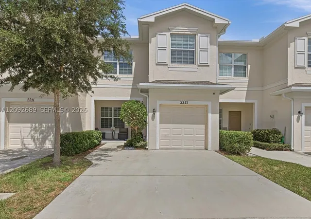 Townhouse for sale at 2221 NW Treviso Cir, Port St Lucie, FL 34986 | MLS# A12092689