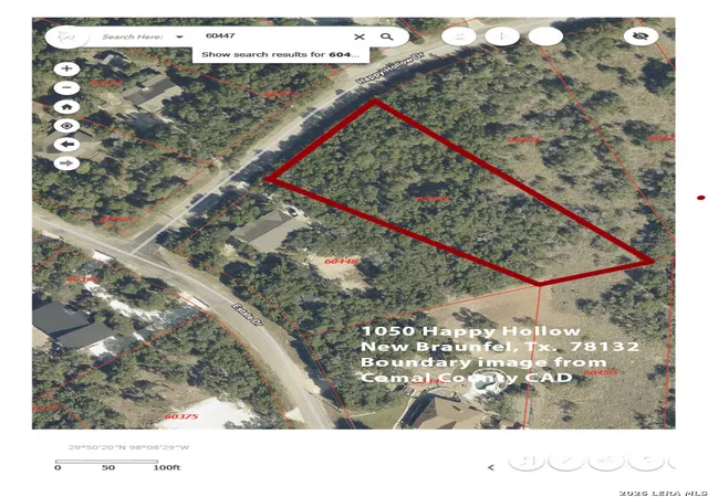 Photo 1 of Land for sale at 1050 Happy Holw, New Braunfels, TX 78132 | MLS# 2014354 | Listing updated on 2026-09-15