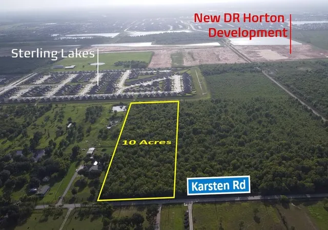Photo 1 of Land for sale at Tba Karsten Rd, Manvel, TX 77583 | MLS# 73089867 | Listing updated on 2026-09-23