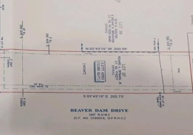 Photo 4 of Land for sale at 0 Big Deer Dr, Crosby, TX 77532 | MLS# 23441540 | Listing updated on 2026-09-11