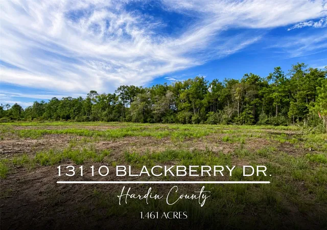 Photo 1 of Land for sale at 13110 Blackberry Dr, Lumberton, TX 77657 | MLS# 33903573 | Listing updated on 2026-09-14