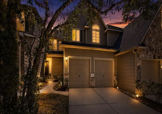 Photo 1 of Townhouse for sale at 14 Valley Oaks Cir, The Woodlands, TX 77382 | MLS# 19737600 | Listing updated on 2026-09-09