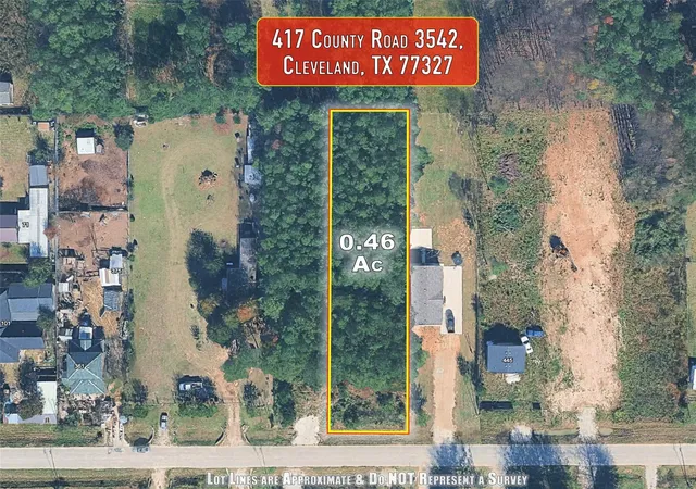 Photo 4 of Land for sale at 417 County Rd 3542, Cleveland, TX 77327 | MLS# 61614603 | Listing updated on 2026-09-23