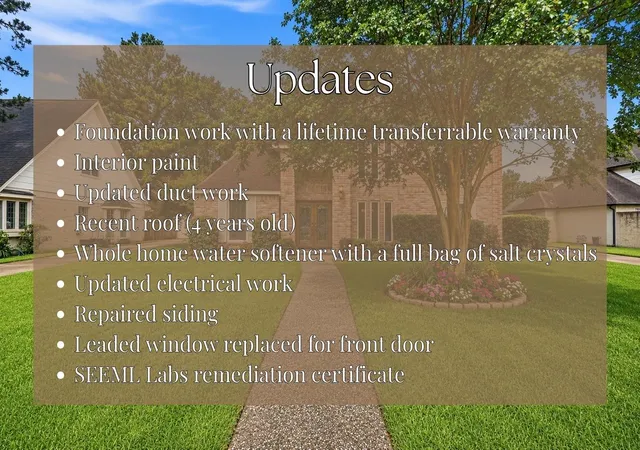 Photo 2 of Sale Pending at 9203 S Pass Ln, Houston, TX 77064 | MLS# 21909637 | Listing updated on 2026-09-21
