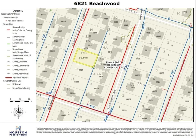 Photo 1 of Land for sale at 6821 Beachwood St, Houston, TX 77021 | MLS# 76513312 | Listing updated on 2026-09-13