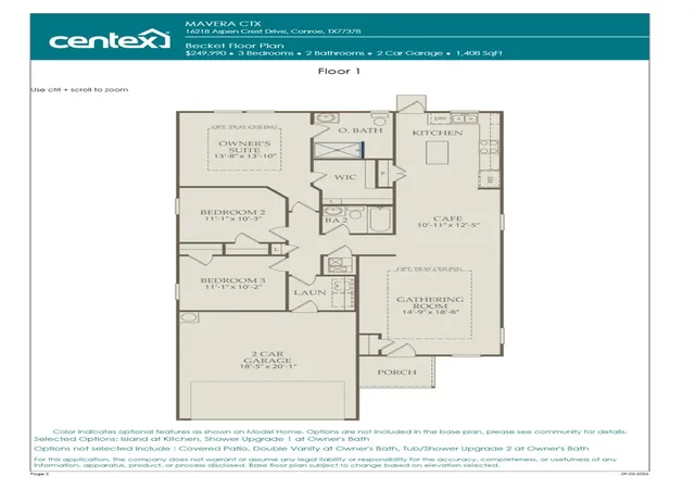 Photo 2 of Single family home for sale at 14870 Peach Blossom Dr, Conroe, TX 77302 | MLS# 60069744 | Listing updated on 2026-09-06
