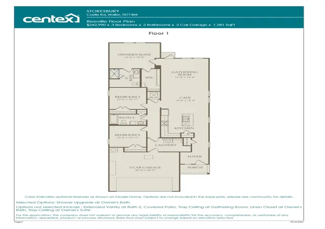 Photo 2 of Single family home for sale at 30526 Bladnoch Ln, Waller, TX 77484 | MLS# 13968474 | Listing updated on 2026-09-05