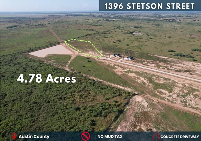 Land for sale at 1396 Stetson St, Sealy, TX 77494 | MLS# 21036831