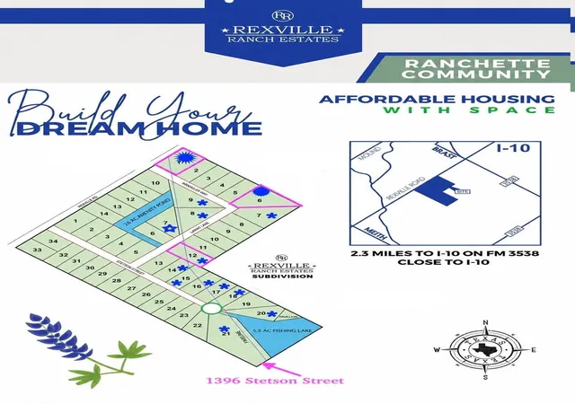 Photo 1 of Land for sale at 1396 Stetson St, Sealy, TX 77494 | MLS# 21036831 | Listing updated on 2026-09-21