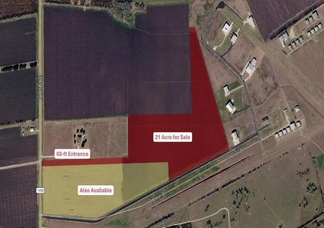 Photo 1 of Land for sale at 0000 Fm 1458, Sealy, TX 77474 | MLS# 82358591 | Listing updated on 2026-09-04