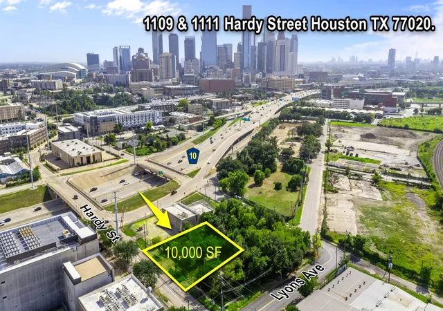 Photo 1 of Land for sale at 1109 Hardy St, Houston, TX 77020 | MLS# 34934931 | Listing updated on 2026-09-09