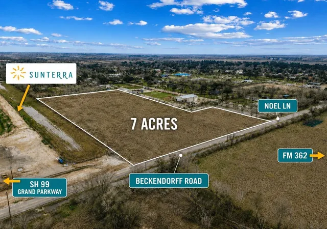 Photo 1 of Land for sale at 0 Beckendorff Rd, Katy, TX 77493 | MLS# 59852620 | Listing updated on 2026-09-20