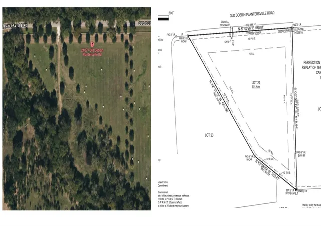 Photo 2 of Land for sale at 24077 Old Dobbin Plantersvil Rd, Montgomery, TX 77316 | MLS# 62721571 | Listing updated on 2026-09-14