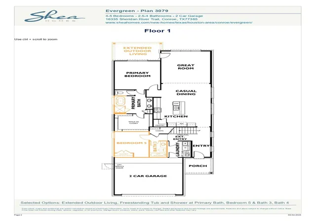 Photo 3 of Single family home for sale at 15727 Azure Petal Ln, Conroe, TX 77302 | MLS# 81782975 | Listing updated on 2026-09-04