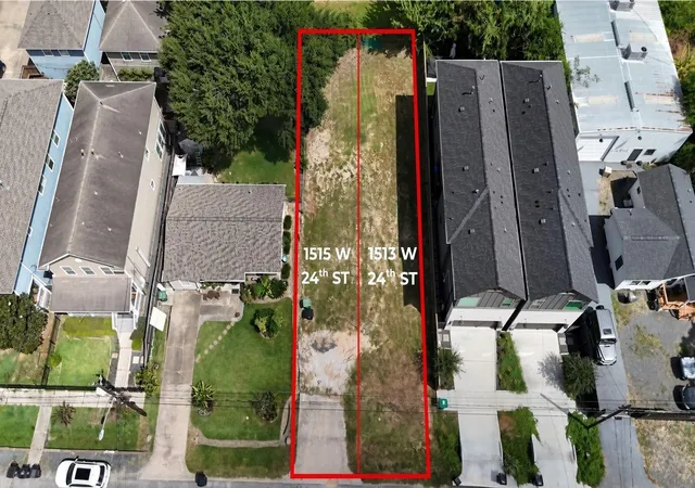 Photo 2 of Land for sale at 1513 1515 W 24th Street, Houston, TX 77008 | MLS# 50070228 | Listing updated on 2026-09-14