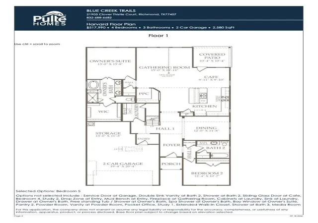 Photo 2 of Single family home for sale at 5622 Highland Blossom Dr, Richmond, TX 77407 | MLS# 49624660 | Listing updated on 2026-10-08