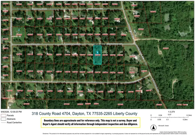 Photo 4 of Land for sale at 318 County Rd 4704, Dayton, TX 77535 | MLS# 14152789 | Listing updated on 2026-10-06