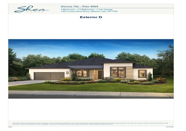 Photo 1 of Single family home for sale at 2231 Edgemont Lake Dr, Missouri City, TX 77459 | MLS# 90840863 | Listing updated on 2026-09-26