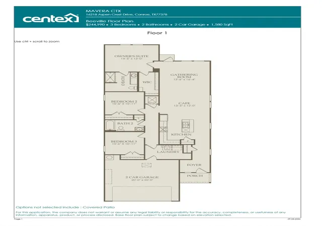 Photo 2 of Single family home for sale at 14985 Peach Blossom Dr, Conroe, TX 77302 | MLS# 14707418 | Listing updated on 2026-09-09
