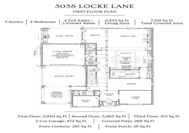 Photo 2 of Single family home for sale at 3058 Locke Ln, Houston, TX 77019 | MLS# 74431691 | Listing updated on 2026-09-11