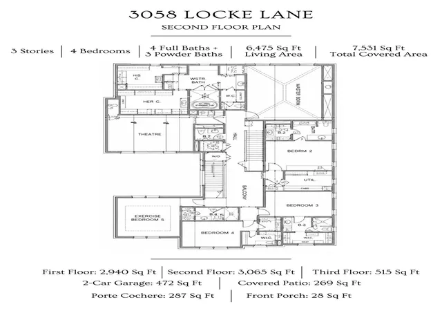 Photo 3 of Single family home for sale at 3058 Locke Ln, Houston, TX 77019 | MLS# 74431691 | Listing updated on 2026-09-11
