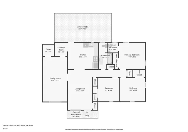 Photo 38 of Single family home for sale at 2816 W Fuller Ave, Fort Worth, TX 76133 | MLS# 12878520 | Listing updated on 2026-09-12