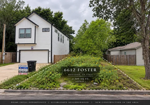 Photo 2 of Land for sale at 6612 Foster St, Houston, TX 77021 | MLS# 69066019 | Listing updated on 2026-09-23